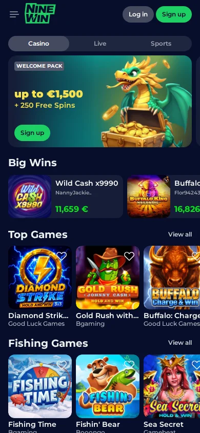 Download the Ninewin Casino App